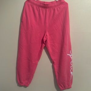 Medium pink sweatpants